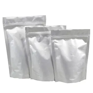 铝箔聚酯薄膜袋直立拉链可密封聚酯薄膜糖袋塑料袋食品储存