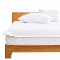 Drap de lit en tissu éponge imperméable personnalisé, style sangle, pour la protection du matelas, fourniture directe d'usine