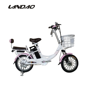 Bicicletta elettrica per 2 persone 2 posti bicicletta elettrica bicicletta elettrica due posti batteria al litio potenza un pezzo sospensione forcella ruota - Product Image 6