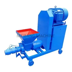 New technology wastes wood sawdust stick briquette log extruder forming making shredded paper briquette machine