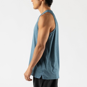 Haut de sport grande taille ajusté pour musculation, compression, débardeur et t-shirts de gym - Product Image 3