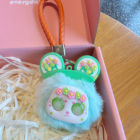 OEM Professionnel, créez votre propre porte-clés en peluche de gorille personnalisé, porte-clés en peluche populaire, porte-clés en peluche personnalisé