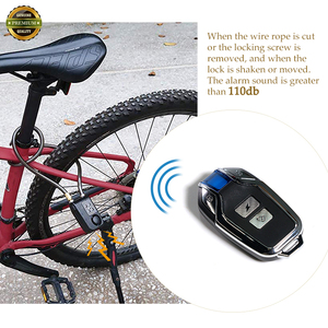 Superbsail Smart Bike Lock Draadloze Afstandsbediening Draagbare Fiets Fietsen Beveiliging <span class=keywords><strong>Alarm</strong></span> Fietsen Beveiliging <span class=keywords><strong>Alarm</strong></span> Voor Buiten - Product Image 5