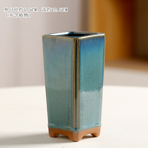 Produce <span class=keywords><strong>mini</strong></span> vasi bonsai in ceramica smalto ceramica smaltata <span class=keywords><strong>mini</strong></span> vaso di argilla succulente - Product Image 5
