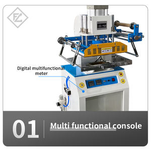 <span class=keywords><strong>Máquina</strong></span> de estampado en caliente semiautomática de boca de borde de copa de vidrio neumática pequeña con precio de fábrica a la venta - Product Image 3