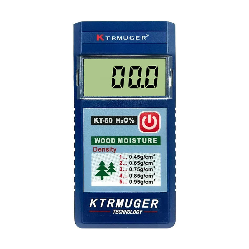 KT50 Induksi Kayu Meteran Kelembaban Tester Konten Kelembaban Lembar Log Hygrometer