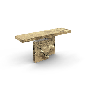 Fabricante LIZZ de Foshan, China, Mesa de Consola <span class=keywords><strong>Empire</strong></span> <span class=keywords><strong>II</strong></span> de Estilo Italiano Moderno y Minimalista de Lujo, Marco de Madera Sólida Fundida - Product Image 1