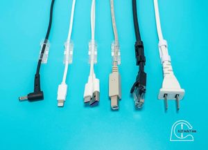 JNHot Sale Management Cable Clips Free Sample Plastic Transparent Finisher Wire Clamp Hot Selling Management Cable Clips - Product Image 6