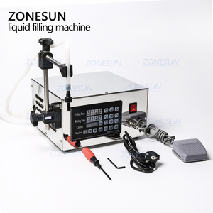 ZONESUN-bomba de diafragma de <span class=keywords><strong>CK</strong></span>-280, máquina de Llenado de líquidos, equipo de embotellado de agua de densidad para Perfume y bebidas - Product Image 2
