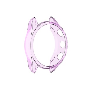 Housse de protection transparente pour pare-chocs de cadre de coque creuse pour <span class=keywords><strong>Garmin</strong></span> <span class=keywords><strong>Approach</strong></span> <span class=keywords><strong>S62</strong></span> Crystal Clear TPU Watch Étui de protection - Product Image 4