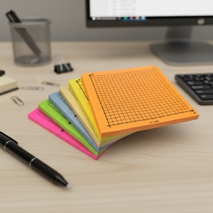 Phong cách tối giản in đồ thị giấy ghi chú kích thước 3x3 inch trường văn phòng phẩm văn phòng phẩm Nguồn cung cấp - Product Image 3