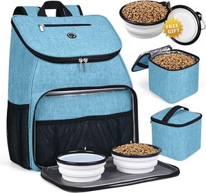Free sample Pet <b>Carrier</b> for Medium Dogs <b>Large</b> <b>Cat</b> <b>Carrier</b> for 2 <b>Cats</b> Travel Double Dog Crate Set with Portable - Product Image 3