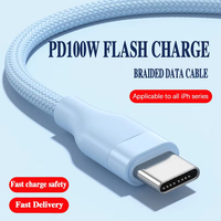 Câble de données OEM personnalisé en nylon tressé de type C pour Android Câble de USB-C à chargement rapide compatible avec les téléphones portables et les batteries externes