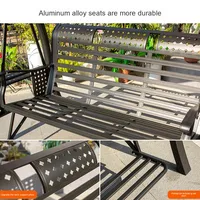 Extérieur Double Chaise À Bascule Hamac Internet Célébrité Étanche Sunproof Loisirs Balançoire Suspendue pour La Maison Villa Jardin Patio