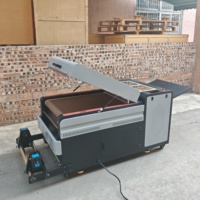Machine de séchage et de secouage de poudre DTF 60 cm (24 pouces) avec recyclage automatique de la poudre, purificateur intégré et four à bande transporteuse en téflon