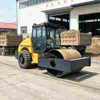 Compacteur lourd de 12 tonnes à moteur économe en carburant de 110 kW, direct usine, pour le compactage en génie civil général