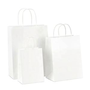Bolsas de Papel Kraft Recicladas Ecológicas con Asas Marrones para Comida para Llevar, Compras, Regalos y Empaques Personalizados, Novedad 2026 - Product Image 4