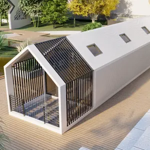 CDPH portatile prefabbricato piccola casa prefabbricata magazzino struttura in acciaio sistema di pannelli solari A forma di telaio dello spazio casa