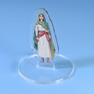 HanXinカスタムプリントアクリルスタンディーかわいい漫画流砂アクリルスタンドKPOPフォトカードアニメアクリルキーチェーン