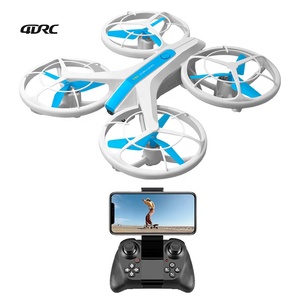 Avion télécommandé 4DRC V33 à flux optique, vol stationnaire, transmission d'images WiFi, enregistrement vidéo, avec lumières LED et caméra FPV - Product Image 1