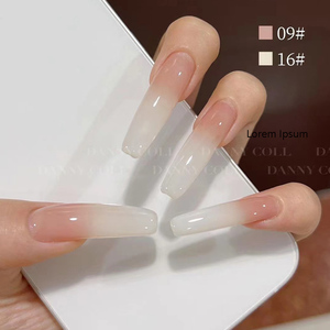 Kit de vernis à ongles gel UV nude 23 couleurs 15ml avec lampe de polymérisation, kit de vernis gel LED professionnel pour manucure en salon - Product Image 6
