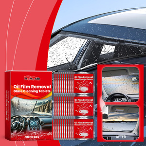 Omono prodotto per la cura dell'auto effervescente parabrezza di vetro pioggia acqua a prova di nebbia per una pulizia efficace - Product Image 1