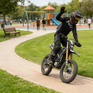 Buena Oferta, Motocicleta Eléctrica Todoterreno Sur-Ron Ultra Bee con Control de Tracción SRTC, Ideal <span class=keywords><strong>para</strong></span> Seguridad en Senderos Resbaladizos - Product Image 1