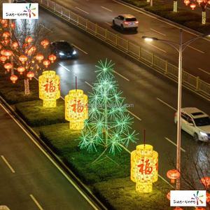Sapin de Noël LED, arbre lumineux extérieur, décoration de Noël illuminée - Product Image 5