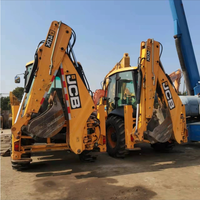 Chargeur rétrocaveuse Jcb 4cx d'occasion japonais original prêt à la vente avec bon état à vendre