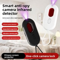 Détecteur de caméra intelligent pour hôtel, outil anti-espionnage avec détection infrarouge, UV et vibrations pour la prévention des caméras cachées