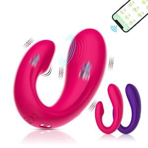 Vibrateur télécommandé à double extrémité, 9 modes, masseur de point G portable, rechargeable par USB, design silencieux pour femmes et couples - Product Image 3