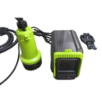 Pompe à eau submersible 18V 3/4'' à batterie lithium, débit max. 2000L/H, prix abordable / Pompe à eau de pluie