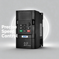 Variateur de fréquence Delta VFD série AC-DC-AC 1,5 kW 220 V à commande vectorielle, triphasé, entrée simple, trois sorties, variateur de fréquence VFD9000-2S