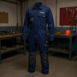 Combinaison de travail pour homme TTAKE, grise, taille XL, résistante, vêtements de sécurité pour la construction - Product Image 3