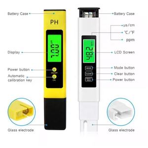 Digitaler Flüssigkeits leitfähig keits sensor für Getränke Fruchtwasser qualitäts <span class=keywords><strong>tester</strong></span> Pen Juice <span class=keywords><strong>Tester</strong></span> /PH/TDS/EC Meter Combo - Product Image 4