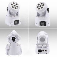 Rgbw dmx 512 luz laser, feixe de 7*10w para clube noturno