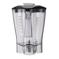 Pichet mélangeur électrique Ideamay 64OZ en acier inoxydable avec lame en plastique pour smoothies, compatible avec les pichets Hamilton, usage domestique