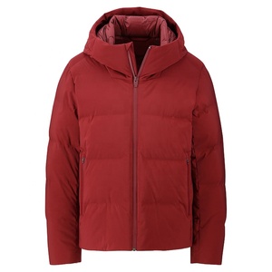 Custom Design Lightweight Seamless <strong>Waterproof</strong> Down <strong>Parka</strong> Quilting Hooded Winter <strong>Jacket</strong> for Men - Product Image 3