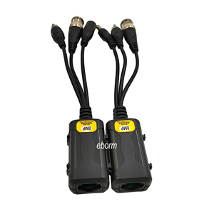 3 في <span class=keywords><strong>1</strong></span> فيديو <span class=keywords><strong>balun</strong></span> bnc إلى RJ45 2mp 3mp 5mp 8mp <span class=keywords><strong>balun</strong></span> السلبي مع موصل طاقة الصوت RJ45 بيانات tranmister bnc الملتوية زوج - Product Image 2