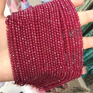 ลูกปัด<span class=keywords><strong>ทับทิม</strong></span>ธรรมชาติขนาด<span class=keywords><strong>เล็ก</strong></span> 2-6 มม. แบบเหลี่ยมเพชรพลอย ขายส่ง -- หินอัญมณีเกรด AAA สำหรับทำเครื่องประดับ DIY - Product Image 2