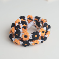 Correa de Muñeca para Teléfono Celular con Cadena Larga y Anillo de Moda 2025, Clip Universal con Diseño de Flor de Margarita, Cordón Tejido para Teléfono Móvil