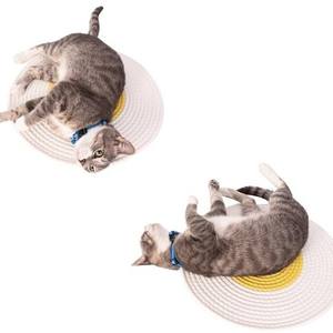 סגנון חדש, מזרן חוט כותנה ארוג ביד עבור חתולים-פופולרי שטיח מוכן באינטרנט-כרית שריטות חתול פופולרי - Product Image 4