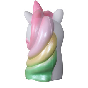 Pu Foam Unicorn Fidget Toy With Colorful Hair Slow <b>Rebound</b> For Kids 5 To 7 Years Unisex - Product Image 5