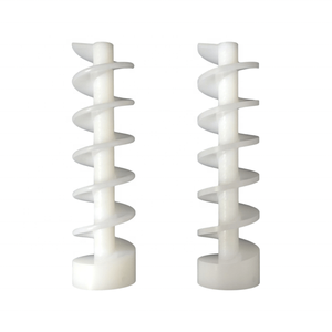 Tornillos de nailon blancos de plástico de alta precisión, personalizados - Product Image 2