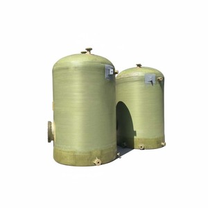 Verticale opslagtank van glasvezelversterkte kunststof (GFRP/FRP) voor het opslaan van corrosieve vloeistoffen, middelwater, zuiver water, type FT-VST8a - Product Image 2
