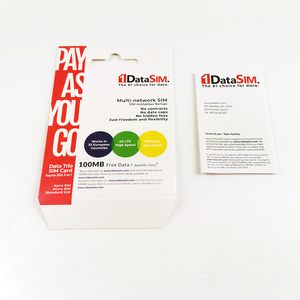 Busta Personalizzata per SIM Card 5G in Carta - Product Image 2