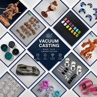 OEM Maßgefertigter Vakuumguss-Service für Harz-Kugelgelenkpuppen aus Resin, ABS, TPU, Gummi mit Schneller Prototypenerstellung für Kleinserien und Hoher Präzision