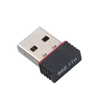 Adaptador lan USB inalámbrico, dongle compatible con Windows USB2.0, miniadaptador WIFI, 150M, 7601, 802.11N, precio de fábrica