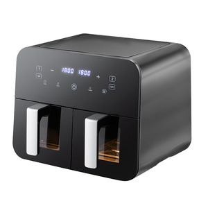 Nueva Freidora de Aire de Doble Cesta de 8L, 9L, 10L con Dos Zonas de Cocción y Control Separado, Freidora de Aire de Doble Compartimento de 5L, Nueva Freidora de Aire de Doble Cesta de 8L, 9L, 10L - Product Image 5
