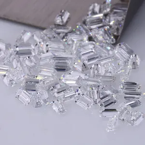 ढीले एराल्ड कट 0.2-2ct मेली डायमंड थोक मूल्य प्रयोगशाला ने बनाया हीरा